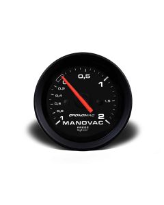 Manovácuo 52mm Mecânico 2kg Street – Preto