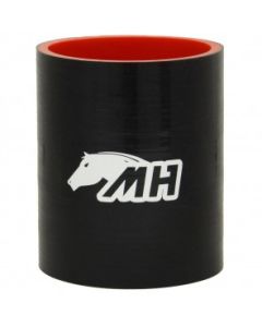 Mangote 2,5" Reto (SILICONE) Preto - MetalHorse