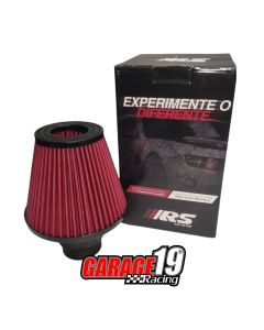 Filtro De Ar Duplo Fluxo Universal - VERMELHO - RS Filtros