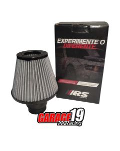 Filtro De Ar Duplo Fluxo Universal - PRATA - RS Filtros