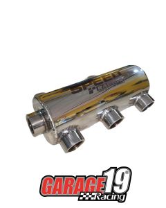 Divisor de Combustível INOX - Polido - SPEED Racing.