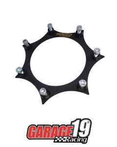 Acabamento Saída de Escape INOX 3,5" Preto - SPEED Racing