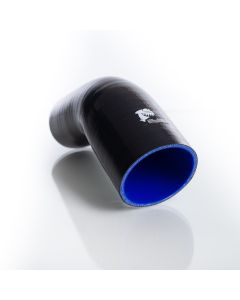 Mangote Silicone Redutor Curva 45° 2" Preto - KarppoviK