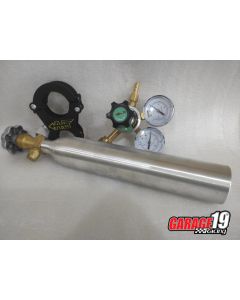 GARRAFA Co2 BOOSTER c. REGISTRO / MANÔMETRO / SUPORTE - Tipo Biondo